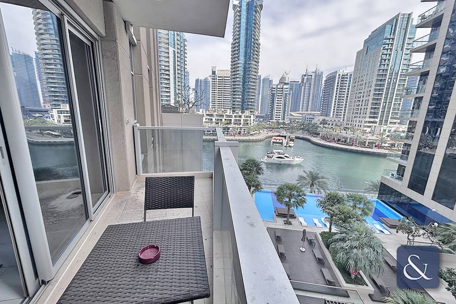 2 Bed | Furnished | Marina View's | Maid