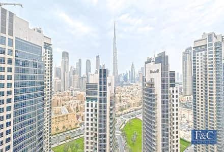 1 Bedroom Flat for Rent in Downtown Dubai, Dubai - Amazing View I Spacious Layout I High Floor