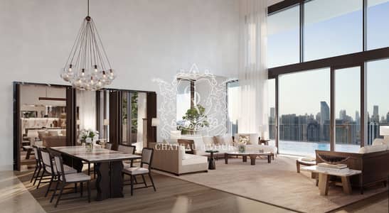 3 Cпальни Апартамент Продажа в Бизнес Бей, Дубай - VELA by OMNIYAT Managed by Dorchester Collection - 4BD Marina Residences. jpg