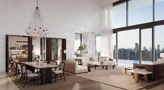 商业湾， 迪拜 3 卧室公寓待售 - VELA by OMNIYAT Managed by Dorchester Collection - 4BD Marina Residences. jpg