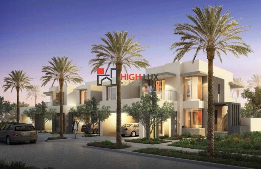 Maple Townhouses for sale in Dubai Hills Estate distress Near Park and Pool with competitive prices and prime location