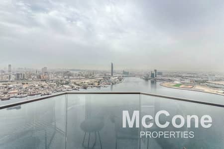 2 Bedroom Flat for Rent in Dubai Creek Harbour, Dubai - Beautiful Views | Burj Khalifa | High Floor