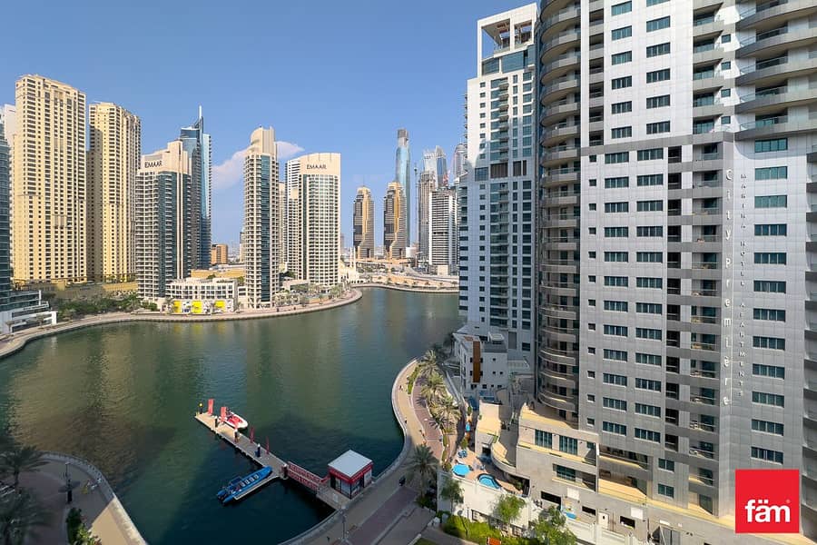 位于迪拜码头，滨海景观大厦，滨海景观大厦A座 1 卧室的公寓 100000 AED - 8034095