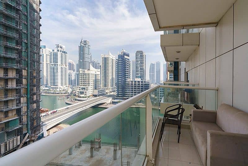شقة في برج كونتيننتال،دبي مارينا 1 غرفة 1550000 درهم - 8913638
