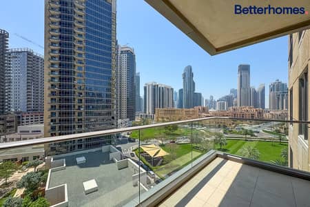 1 Bedroom Apartment for Sale in Downtown Dubai, Dubai - 1 Bed | Vacant | Park and Community View