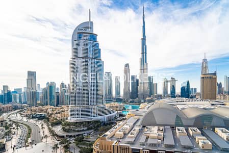 1 Bedroom Flat for Rent in Downtown Dubai, Dubai - Burj Khalifa View | Fully Furnished | Chiller Free