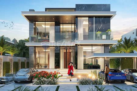 6 Bedroom Villa for Sale in DAMAC Lagoons, Dubai - Luxury | Venice Cluster | Modern Design