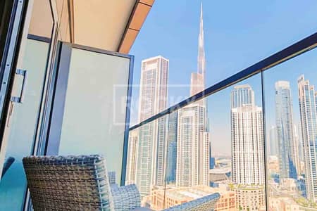 Studio for Sale in Business Bay, Dubai - On Higher Floor with Burj Khalifa View