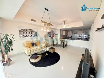 فلیٹ 1 غرفة نوم للبيع في جزيرة الريم، أبوظبي - شقة مفروشة | في الطوابق العليا | مع اطلالة بحرية