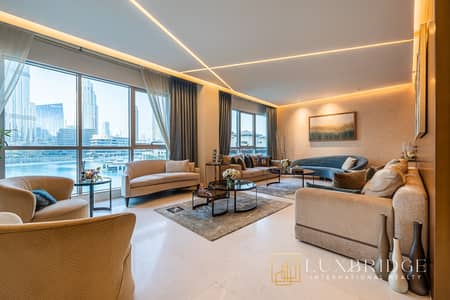 4 Bedroom Flat for Sale in Downtown Dubai, Dubai - Luxury | Huge Layout | Burj and Fountain View