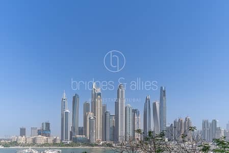 2 Bedroom Flat for Rent in Dubai Harbour, Dubai - MARINA SKYLINE VIEW | PRIVATE BEACH | 2 BED VACANT