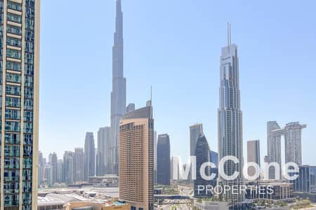 2 Bedroom Apartment for Rent in Za'abeel, Dubai - Burj Khalifa View | Vacant | High Floor