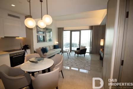 1 Bedroom Hotel Apartment for Rent in Dubai Creek Harbour, Dubai - Brand New | Immaculately Furnished | Serviced