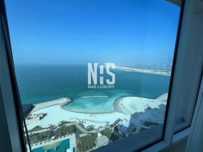 3 Bedroom Flat for Sale in The Marina, Abu Dhabi - HOT DEAL |  FULL SEA VIEW |  WITH BALCONY !