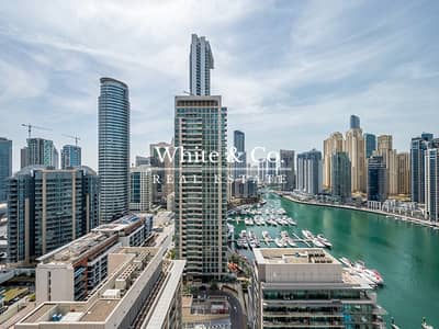 3 Bedroom Apartment for Rent in Dubai Marina, Dubai - Full Marina View | Chiller Free | Vacant