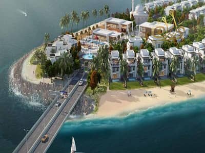 5 Bedroom Villa for Sale in Sharjah Waterfront City, Sharjah - Sea-Villas-by-Ajmal-Makan-Location. jpg