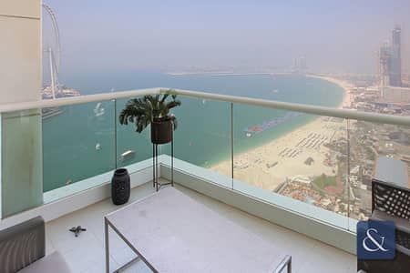 2 Bedroom Flat for Rent in Jumeirah Beach Residence (JBR), Dubai - Al Bateen Residences | Two Bed | Sea Views