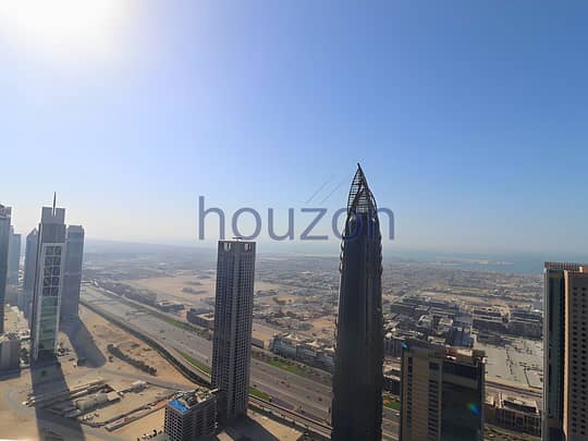 位于迪拜市中心，景观高塔，景观1号高塔 2 卧室的公寓 185000 AED - 8916252