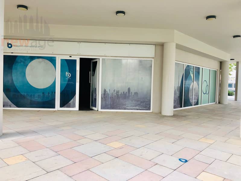 Fitted & Will Be Vacant Soon Shop On The Lake Level Available For Sale In Lake View Tower, JLT