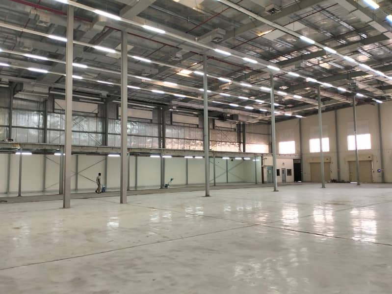 Multiple sizes Logistics/industrial warehouses for sale in JAFZA Dubai