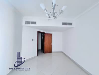 Spacious and bright one bed room apartment with gym pool kids play area and have balcony also
