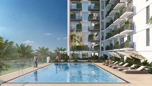 1 Bedroom Apartment for Sale in Al Furjan, Dubai - Amber_ Pool View. jpg
