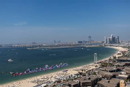 3 Bedroom Apartment for Rent in Jumeirah Beach Residence (JBR), Dubai - Fully Serviced and Bills | Furnished | Sea View