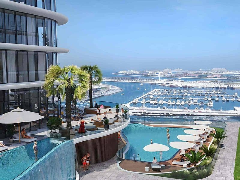 位于迪拜港，索布哈海洋天堂公寓，索巴海文大厦A座 2 卧室的公寓 5450000 AED - 8917516