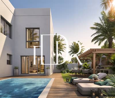 4 Bedroom Villa for Sale in Yas Island, Abu Dhabi - 9 The Rear Yard Area. jpg
