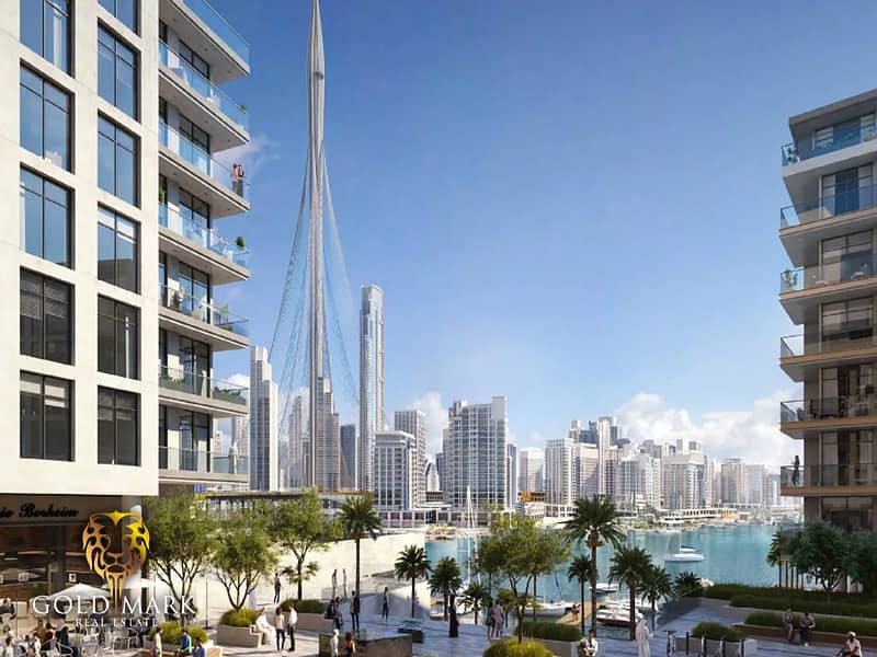 位于迪拜溪港，格罗夫2期，海湾公寓二期11号楼 1 卧室的公寓 2400000 AED - 8917596