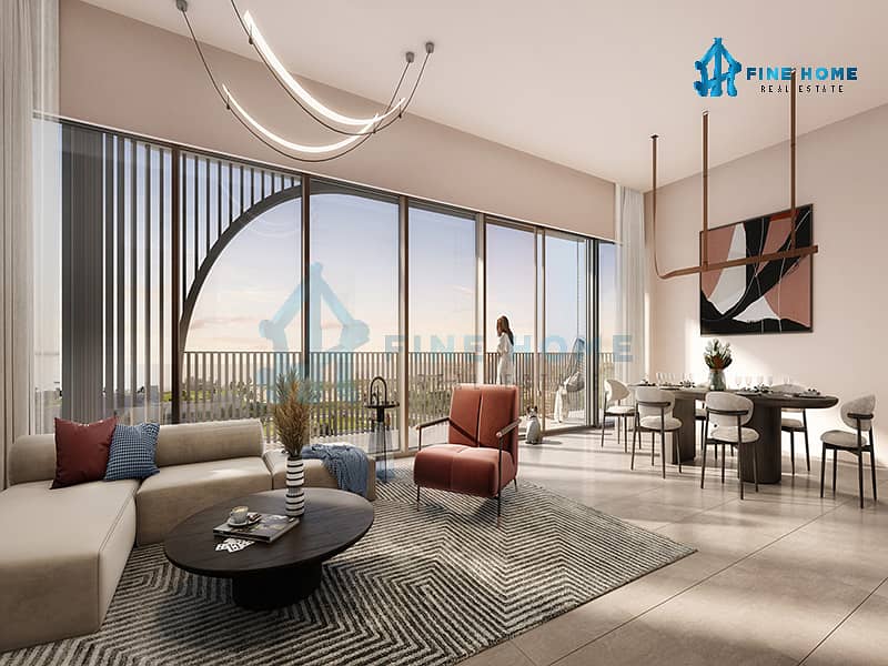 Modern 2BR+M | Park / Terrace View  | Luxury Living