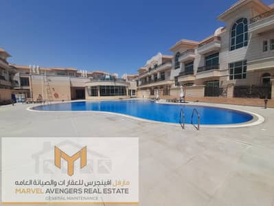Luxury Community 4MBR Villa WIth Maidroom & Swimming Pool Gym Water and Electricity Everythink  Including // Tawtheeq Available // 3/4 Payment