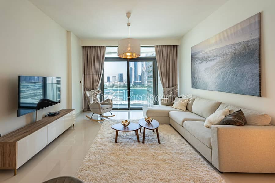 Furnished | Dubai Eye and Marina View | Brand New