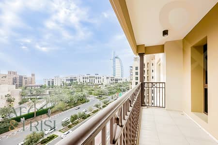 4 Bedroom Flat for Rent in Umm Suqeim, Dubai - Exquisite 4BR+Maid's | Burj Al Arab View | Vacant
