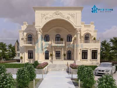 10 Bedroom Villa for Sale in Shakhbout City, Abu Dhabi - Own Villa 10 bedrooms. Jacuzzi. 5balconies. 4 halls