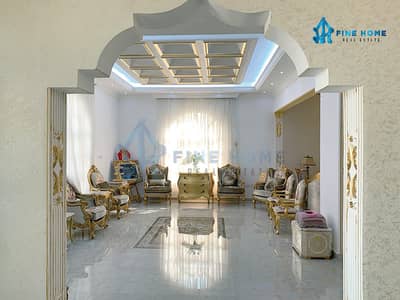 10 Bedroom Villa for Sale in Shakhbout City, Abu Dhabi - Own |villa|10BR| Swimming pool | Modern design