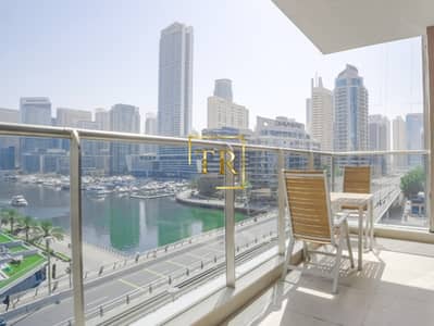 1 Bedroom Apartment for Rent in Dubai Marina, Dubai - Fully Furnished | Full Marina View | Luxurious
