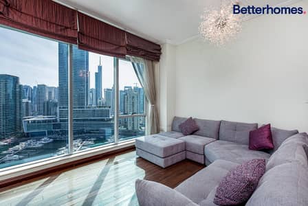 3 Bedroom Flat for Rent in Dubai Marina, Dubai - Marina View | Furnished | Upgraded | Vacant