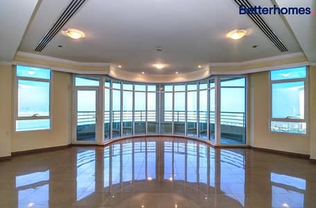 3 Bedroom Flat for Rent in Dubai Marina, Dubai - High Floor | Chiller Free | Fully Furnished/ Unfurnished