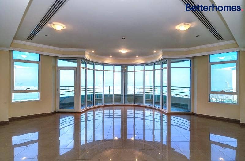 位于迪拜码头，滨海皇冠塔楼 3 卧室的公寓 215000 AED - 8921677