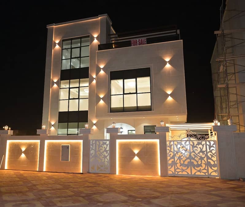 Luxury villa for sale | 8 Bedroom | freehold | prime location | Ajman | Al zahya |