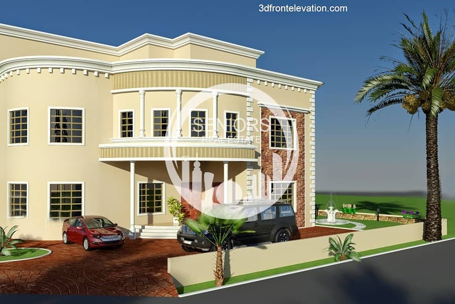 Brand New 7Bedroom Villa in Khalifa City