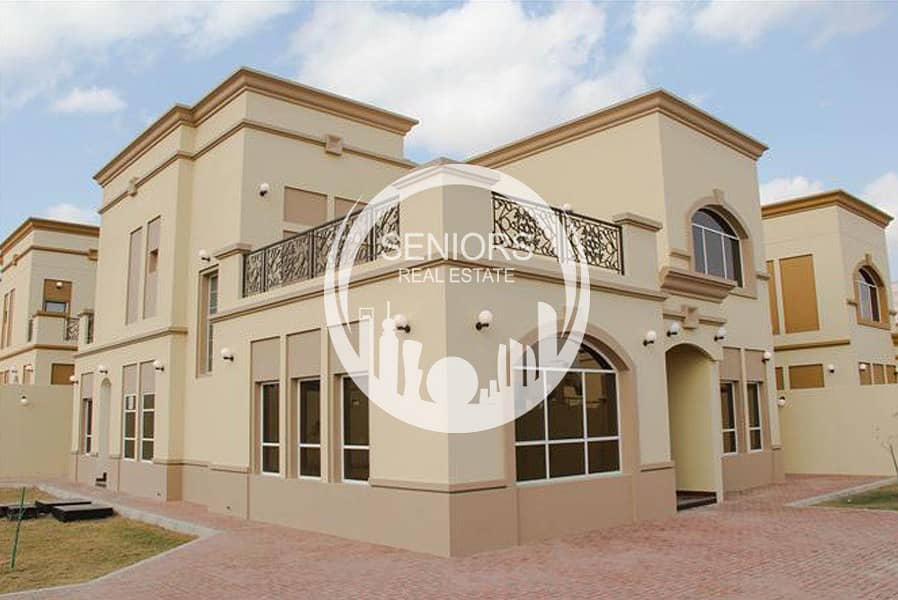 Compound with 3 Villas in Khalifa City A