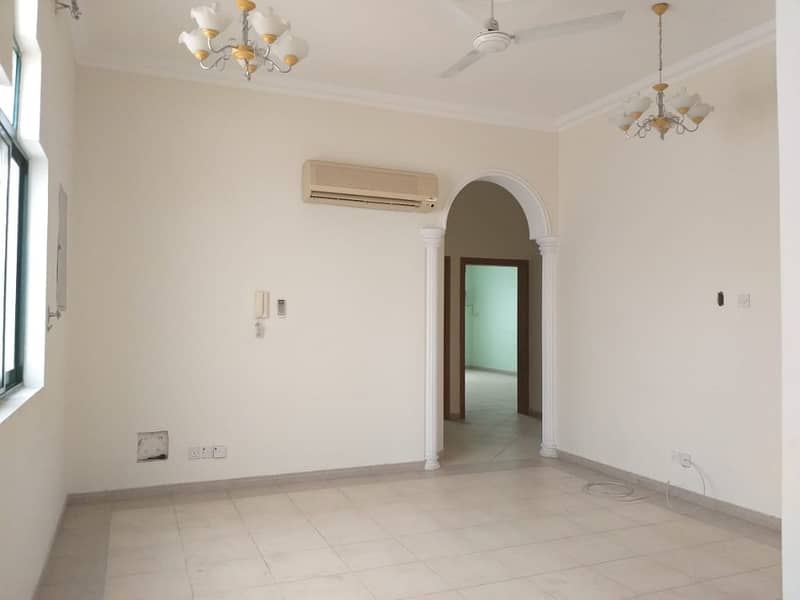 4 Master bedroom D/S Villa with majlis living dining, garden, big kitchen & W A/C, covd parking