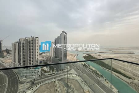 1 Bedroom Apartment for Rent in Al Reem Island, Abu Dhabi - Ready To Move In|Brand New|Captivating Sea View
