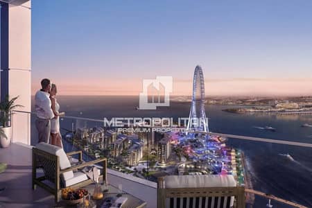 1 Bedroom Flat for Sale in Bluewaters Island, Dubai - Selling at OP | Sea and JBR View | Premium Unit