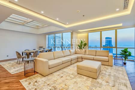 4 Bedroom Apartment for Rent in Jumeirah Beach Residence (JBR), Dubai - Kennedy Towers Al Fattan Four Bedroom_16. jpg