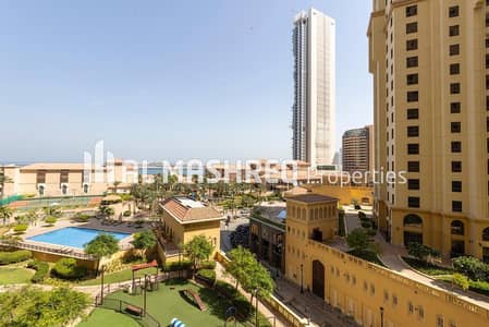 2 Bedroom Apartment for Rent in Jumeirah Beach Residence (JBR), Dubai - Sea View I Huge Layout I Low Floor