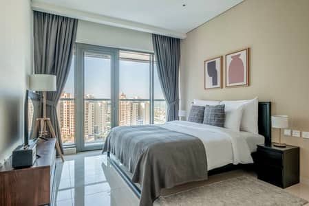 Studio for Rent in Palm Jumeirah, Dubai - City View | Furnished | Flexible Terms