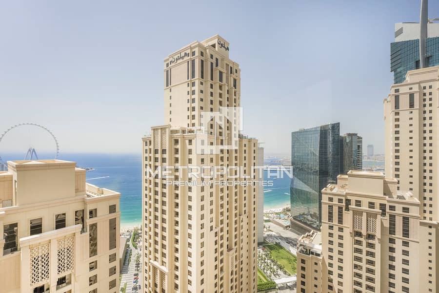 Sea View | Fully Upgraded | JBR | Vacant